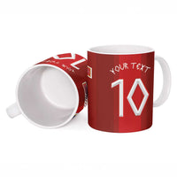 Custom Norway National Football Ceramic Mug Vikings Heritage Sporty Style - Wonder Print Shop