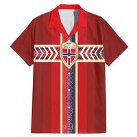 Custom Norway National Football Family Matching Mermaid Dress and Hawaiian Shirt Vikings Heritage Sporty Style - Wonder Print Shop