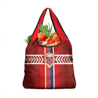 Norway National Football Grocery Bag Vikings Heritage Sporty Style - Wonder Print Shop