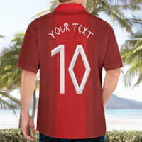 Custom Norway National Football Hawaiian Shirt Vikings Heritage Sporty Style - Wonder Print Shop
