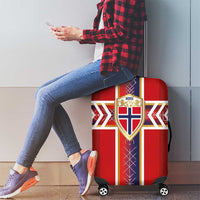 Norway National Football Luggage Cover Vikings Heritage Sporty Style - Wonder Print Shop
