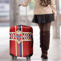 Norway National Football Luggage Cover Vikings Heritage Sporty Style - Wonder Print Shop