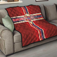 Norway National Football Quilt Vikings Heritage Sporty Style - Wonder Print Shop