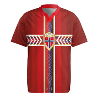 Custom Norway National Football Rugby Jersey Vikings Heritage Sporty Style - Wonder Print Shop