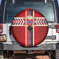 Norway National Football Spare Tire Cover Vikings Heritage Sporty Style - Wonder Print Shop