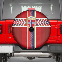 Norway National Football Spare Tire Cover Vikings Heritage Sporty Style - Wonder Print Shop