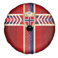 Norway National Football Spare Tire Cover Vikings Heritage Sporty Style - Wonder Print Shop