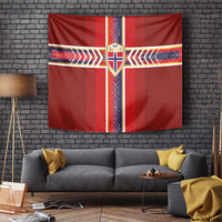 Norway National Football Tapestry Vikings Heritage Sporty Style - Wonder Print Shop