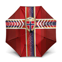 Norway National Football Umbrella Vikings Heritage Sporty Style - Wonder Print Shop