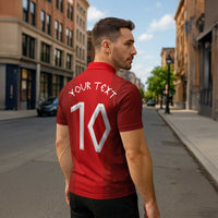 Custom Norway National Football Zipper Polo Shirt Vikings Heritage Sporty Style - Wonder Print Shop