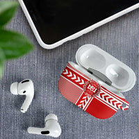 Denmark National Football AirPods Case The Red and Whites Sporty Style - Wonder Print Shop