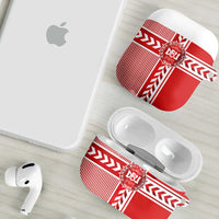 Denmark National Football AirPods Case The Red and Whites Sporty Style - Wonder Print Shop