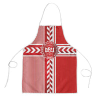 Denmark National Football Apron The Red and Whites Sporty Style - Wonder Print Shop