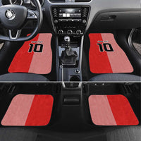 Custom Denmark National Football Car Mats The Red and Whites Sporty Style - Wonder Print Shop