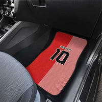 Custom Denmark National Football Car Mats The Red and Whites Sporty Style - Wonder Print Shop