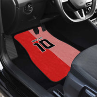 Custom Denmark National Football Car Mats The Red and Whites Sporty Style - Wonder Print Shop