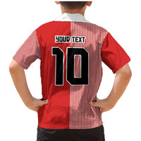 Custom Denmark National Football Family Matching Mermaid Dress and Hawaiian Shirt The Red and Whites Sporty Style - Wonder Print Shop