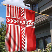 Denmark National Football Garden Flag The Red and Whites Sporty Style - Wonder Print Shop