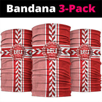 Denmark National Football Neck Gaiter The Red and Whites Sporty Style - Wonder Print Shop