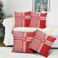 Denmark National Football Pillow Cover The Red and Whites Sporty Style - Wonder Print Shop