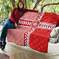 Denmark National Football Quilt The Red and Whites Sporty Style - Wonder Print Shop
