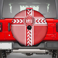 Denmark National Football Spare Tire Cover The Red and Whites Sporty Style - Wonder Print Shop