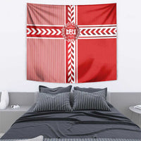 Denmark National Football Tapestry The Red and Whites Sporty Style - Wonder Print Shop