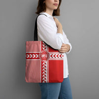 Denmark National Football Tote Bag The Red and Whites Sporty Style - Wonder Print Shop