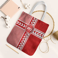 Denmark National Football Tote Bag The Red and Whites Sporty Style - Wonder Print Shop