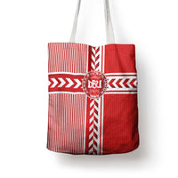 Denmark National Football Tote Bag The Red and Whites Sporty Style - Wonder Print Shop