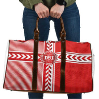Denmark National Football Travel Bag The Red and Whites Sporty Style - Wonder Print Shop