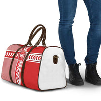 Denmark National Football Travel Bag The Red and Whites Sporty Style - Wonder Print Shop