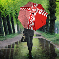 Denmark National Football Umbrella The Red and Whites Sporty Style - Wonder Print Shop