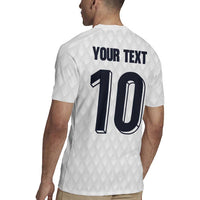 Custom Finland National Football Rugby Jersey Pine Trees with Diamond Shapes - Wonder Print Shop