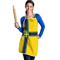 Sweden National Football Apron Glory The Blue and Yellow - Wonder Print Shop