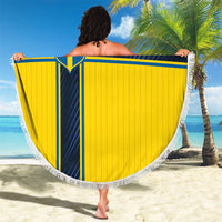 Sweden National Football Beach Blanket Glory The Blue and Yellow - Wonder Print Shop