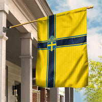 Sweden National Football Garden Flag Glory The Blue and Yellow - Wonder Print Shop