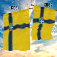 Sweden National Football Garden Flag Glory The Blue and Yellow - Wonder Print Shop