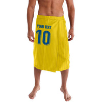 Custom Sweden National Football Lavalava Glory The Blue and Yellow - Wonder Print Shop