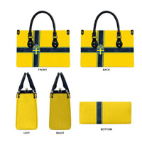 Sweden National Football Leather Bag Glory The Blue and Yellow - Wonder Print Shop