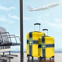 Sweden National Football Luggage Cover Glory The Blue and Yellow - Wonder Print Shop
