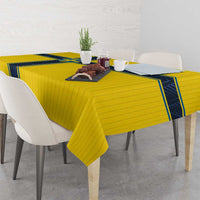 Sweden National Football Tablecloth Glory The Blue and Yellow - Wonder Print Shop
