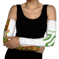 Custom Ghana National Football Arm Sleeves Traditional African Motifs Sporty Style - Wonder Print Shop