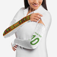 Custom Ghana National Football Arm Sleeves Traditional African Motifs Sporty Style - Wonder Print Shop