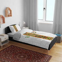 Custom Ghana National Football Bedding Set Traditional African Motifs Sporty Style - Wonder Print Shop