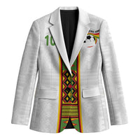 Custom Ghana National Football Blazer Traditional African Motifs Sporty Style - Wonder Print Shop
