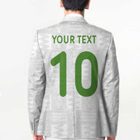 Custom Ghana National Football Blazer Traditional African Motifs Sporty Style - Wonder Print Shop