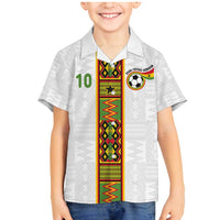 Custom Ghana National Football Family Matching Mermaid Dress and Hawaiian Shirt Traditional African Motifs Sporty Style - Wonder Print Shop