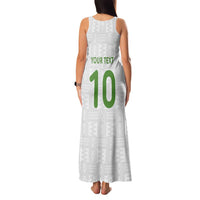 Custom Ghana National Football Family Matching Tank Maxi Dress and Hawaiian Shirt Traditional African Motifs Sporty Style - Wonder Print Shop