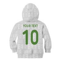 Custom Ghana National Football Kid Hoodie Traditional African Motifs Sporty Style - Wonder Print Shop
